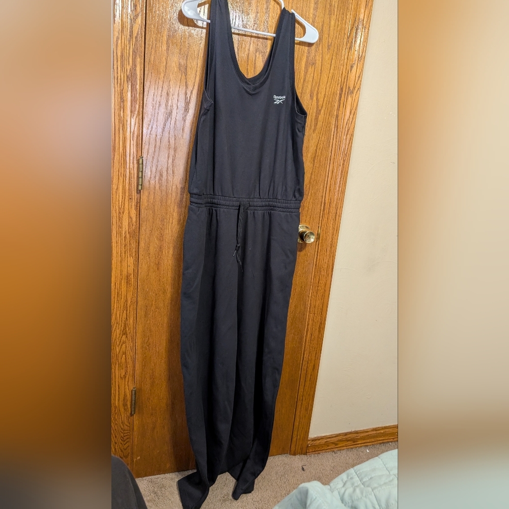 Reebok Sleek Black Jumpsuit